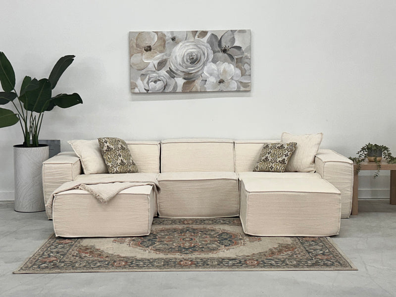 Rove Lab 5 pc modular sectional