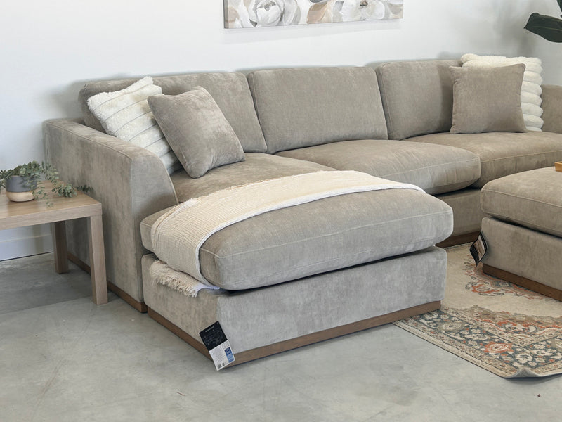 L-Shape Sectional w/ ottoman